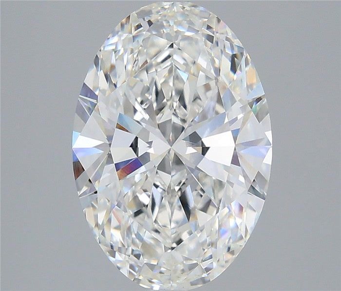4.05 Carat Oval Shaped, Ideal Cut, F Color, VS1 Clarity, IGI Certified Lab Grown Diamond