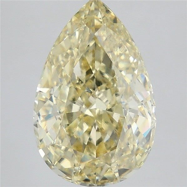 4.09 Carat Pear Shaped, Very Good Cut, VVS2 Clarity, IGI Certified Lab Grown Diamond