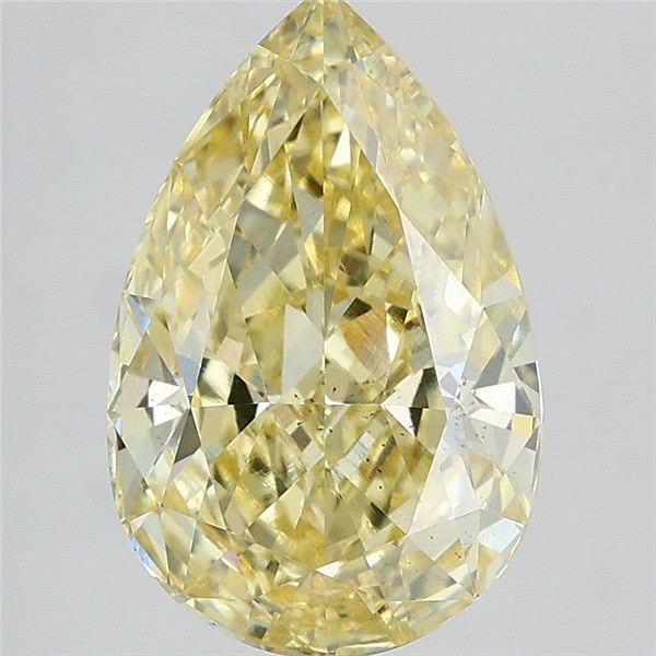 3.09 Carat Pear Shaped, Ideal Cut, VS2 Clarity, IGI Certified Lab Grown Diamond