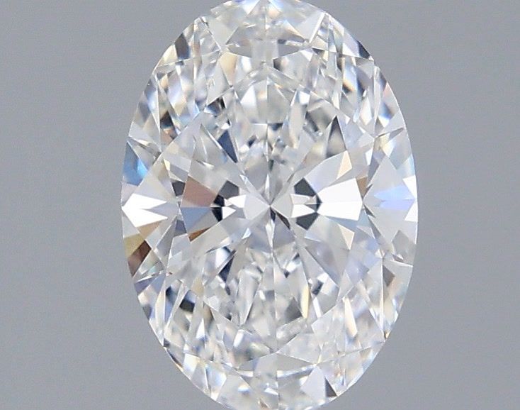 1.58 Carat Oval Shaped, Ideal Cut, D Color, VVS2 Clarity, IGI Certified Lab Grown Diamond