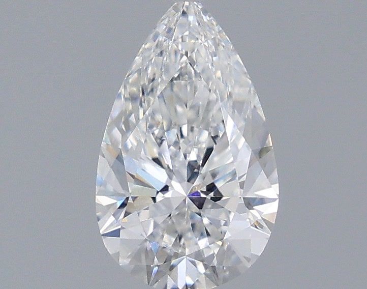1.10 Carat Pear Shaped, Ideal Cut, D Color, VVS2 Clarity, IGI Certified Lab Grown Diamond