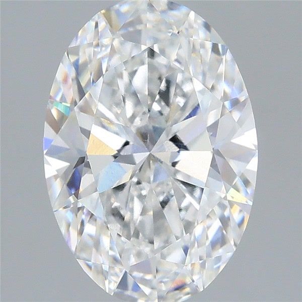 2.52 Carat Oval Shaped, Ideal Cut, D Color, VVS1 Clarity, IGI Certified Lab Grown Diamond