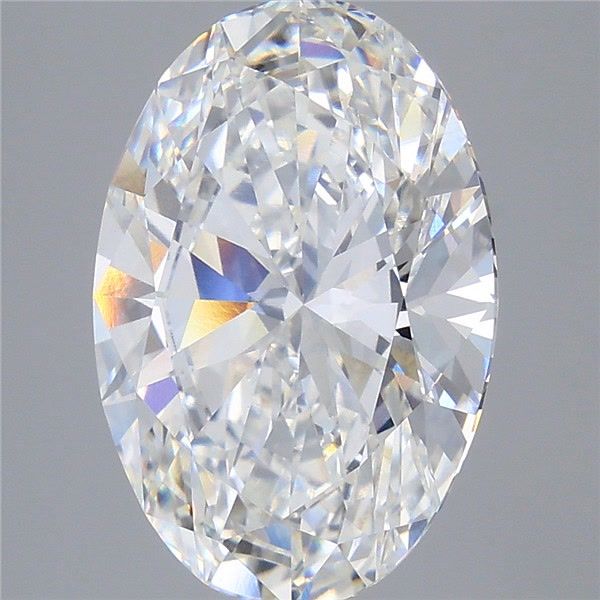 7.08 Carat Oval Shaped, Ideal Cut, E Color, VVS2 Clarity, IGI Certified Lab Grown Diamond