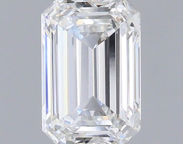 1.07 Carat Emerald Shaped, Ideal Cut, E Color, VVS1 Clarity, IGI Certified Lab Grown Diamond