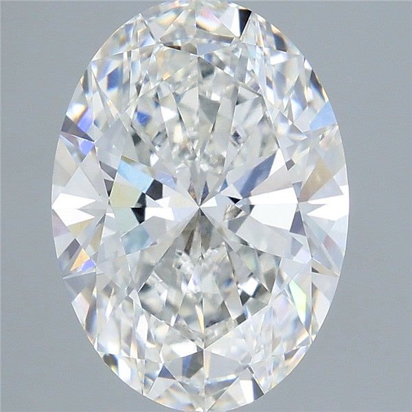 4.58 Carat Oval Shaped, Ideal Cut, E Color, VVS2 Clarity, IGI Certified Lab Grown Diamond