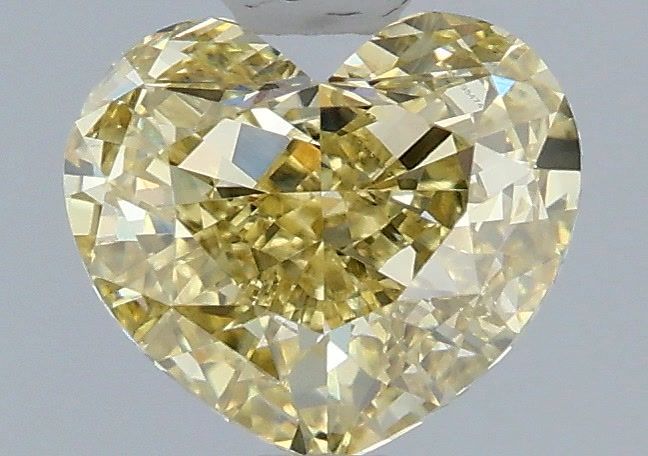 1.57 Carat Heart Shaped, Ideal Cut, VVS2 Clarity, IGI Certified Lab Grown Diamond