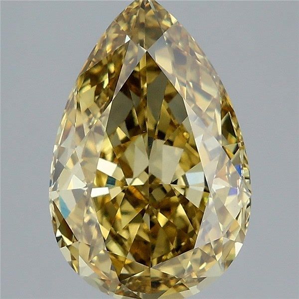 4.55 Carat Pear Shaped, Ideal Cut, VVS2 Clarity, IGI Certified Lab Grown Diamond