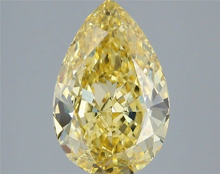 3.10 Carat Pear Shaped, Ideal Cut, VS1 Clarity, IGI Certified Lab Grown Diamond
