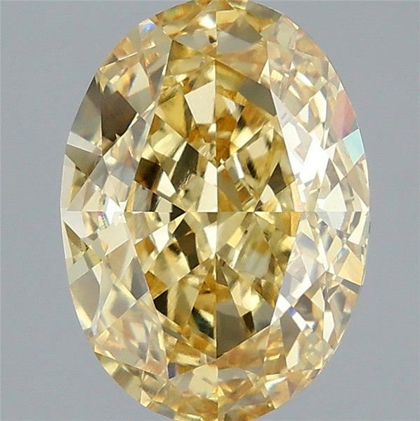 4.05 Carat Oval Shaped, Excellent Cut, VS2 Clarity, IGI Certified Lab Grown Diamond