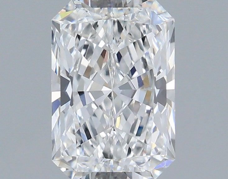1.10 Carat Radiant Shaped, Ideal Cut, D Color, VVS1 Clarity, IGI Certified Lab Grown Diamond