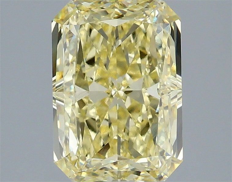 2.55 Carat Radiant Shaped, Ideal Cut, VVS2 Clarity, IGI Certified Lab Grown Diamond