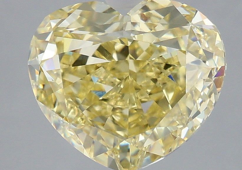 4.53 Carat Heart Shaped, Excellent Cut, VVS2 Clarity, IGI Certified Lab Grown Diamond