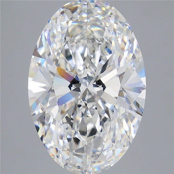 8.55 Carat Oval Shaped, Ideal Cut, F Color, VVS2 Clarity, IGI Certified Lab Grown Diamond