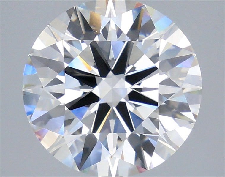 4.09 Carat Round Shaped, Ideal Cut, E Color, VVS2 Clarity, IGI Certified Lab Grown Diamond