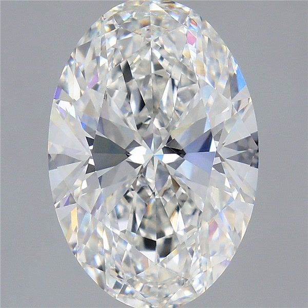 5.50 Carat Oval Shaped, Ideal Cut, E Color, VVS2 Clarity, IGI Certified Lab Grown Diamond