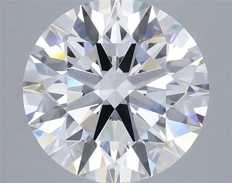 4.49 Carat Round Shaped, Ideal Cut, F Color, VVS2 Clarity, IGI Certified Lab Grown Diamond