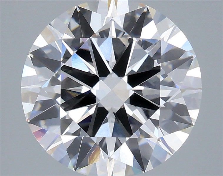4.01 Carat Round Shaped, Excellent Cut, F Color, VS1 Clarity, IGI Certified Lab Grown Diamond