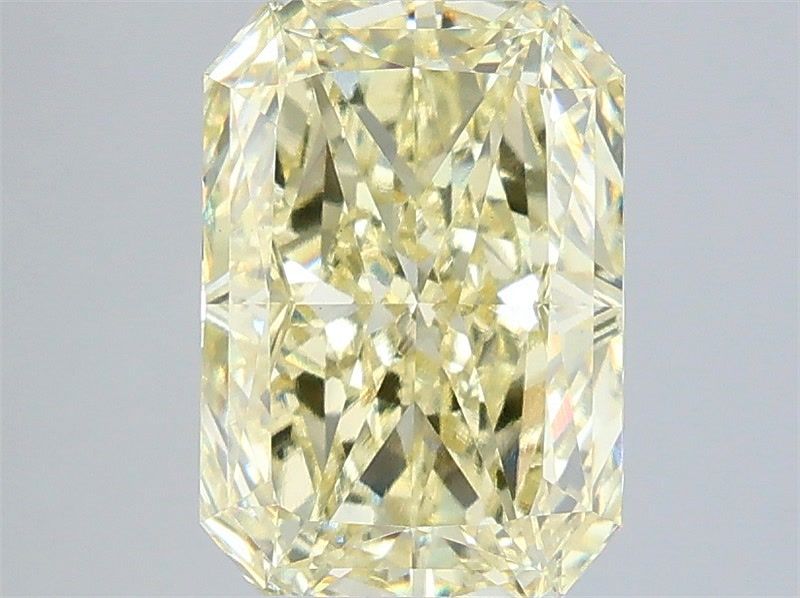 3.08 Carat Radiant Shaped, Ideal Cut, VS1 Clarity, IGI Certified Lab Grown Diamond
