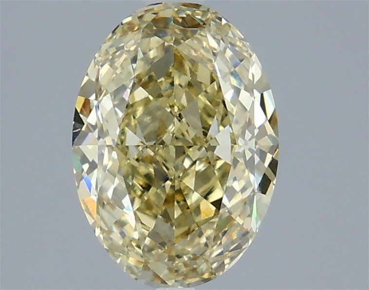 3.09 Carat Oval Shaped, Excellent Cut, VVS2 Clarity, IGI Certified Lab Grown Diamond
