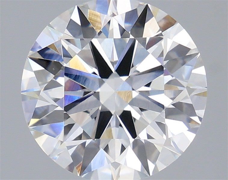 3.08 Carat Round Shaped, Ideal Cut, E Color, VVS2 Clarity, IGI Certified Lab Grown Diamond