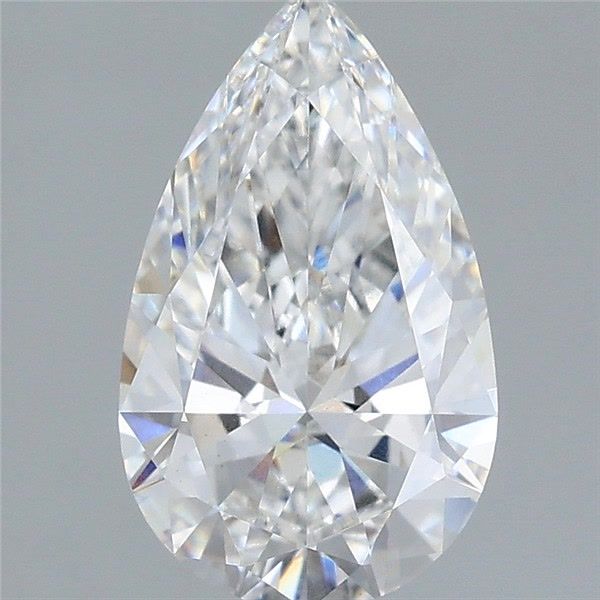 1.53 Carat Pear Shaped, Excellent Cut, E Color, VVS2 Clarity, IGI Certified Lab Grown Diamond