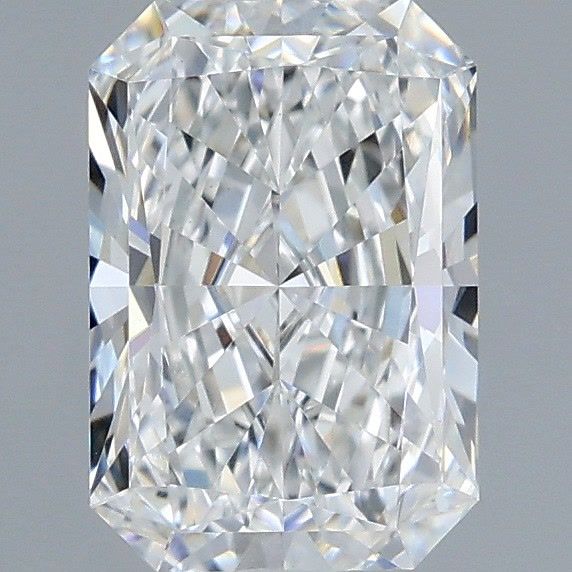 1.10 Carat Radiant Shaped, Excellent Cut, E Color, VVS2 Clarity, IGI Certified Lab Grown Diamond