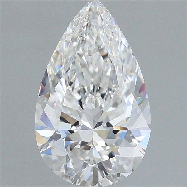 1.52 Carat Pear Shaped, Ideal Cut, E Color, VVS1 Clarity, IGI Certified Lab Grown Diamond