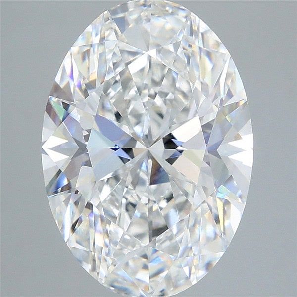 5.03 Carat Oval Shaped, Ideal Cut, E Color, VVS2 Clarity, IGI Certified Lab Grown Diamond