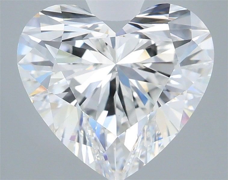 3.59 Carat Heart Shaped, Ideal Cut, E Color, VVS2 Clarity, IGI Certified Lab Grown Diamond