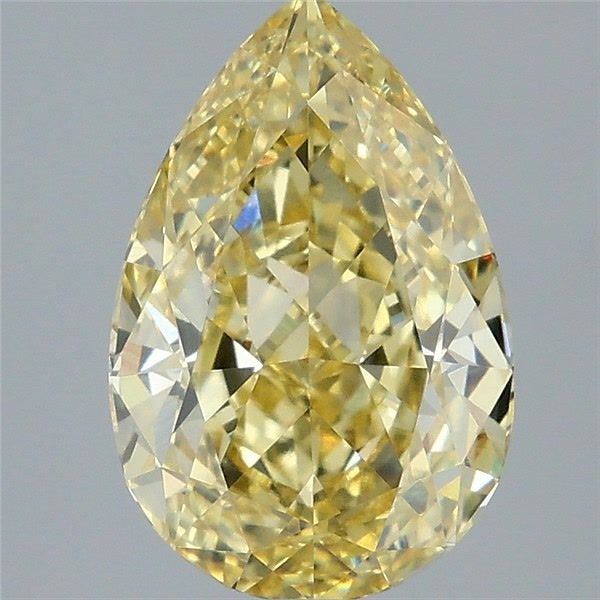 3.08 Carat Pear Shaped, Ideal Cut, VVS2 Clarity, IGI Certified Lab Grown Diamond