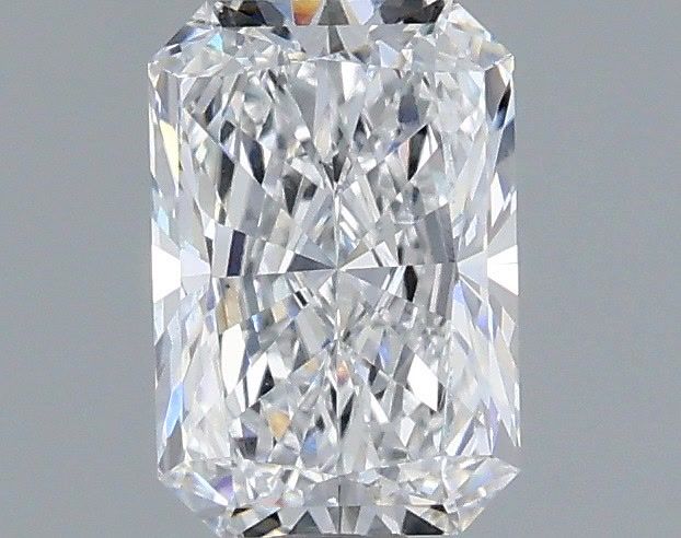 1.06 Carat Radiant Shaped, Ideal Cut, D Color, VS1 Clarity, IGI Certified Lab Grown Diamond