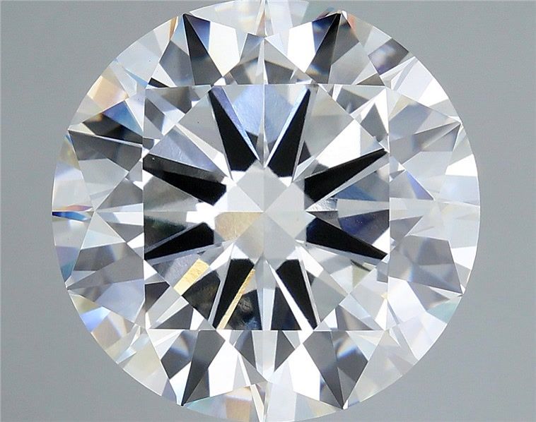 10.51 Carat Round Shaped, Excellent Cut, F Color, VVS2 Clarity, IGI Certified Lab Grown Diamond