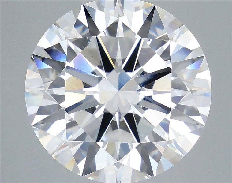 10.59 Carat Round Shaped, Excellent Cut, F Color, VVS2 Clarity, IGI Certified Lab Grown Diamond
