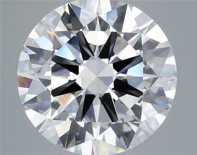 10.50 Carat Round Shaped, Excellent Cut, F Color, VVS2 Clarity, IGI Certified Lab Grown Diamond