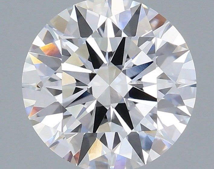 1.59 Carat Round Shaped, Ideal Cut, D Color, VVS2 Clarity, IGI Certified Lab Grown Diamond