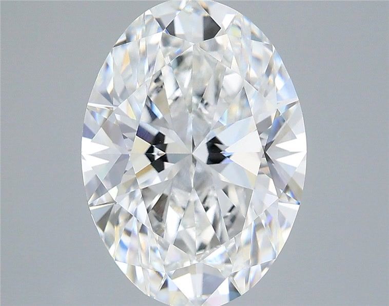 4.09 Carat Oval Shaped, Ideal Cut, E Color, VVS2 Clarity, IGI Certified Lab Grown Diamond