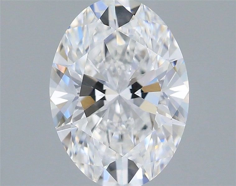 1.59 Carat Oval Shaped, Ideal Cut, D Color, VVS2 Clarity, IGI Certified Lab Grown Diamond