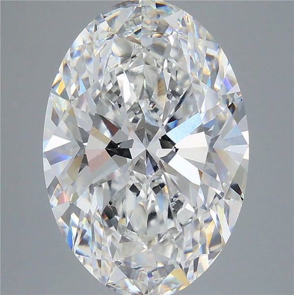 10.50 Carat Oval Shaped, Ideal Cut, F Color, VVS2 Clarity, IGI Certified Lab Grown Diamond