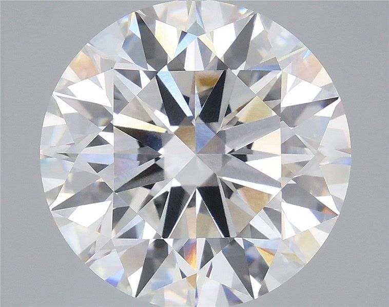 9.59 Carat Round Shaped, Ideal Cut, F Color, VVS2 Clarity, IGI Certified Lab Grown Diamond