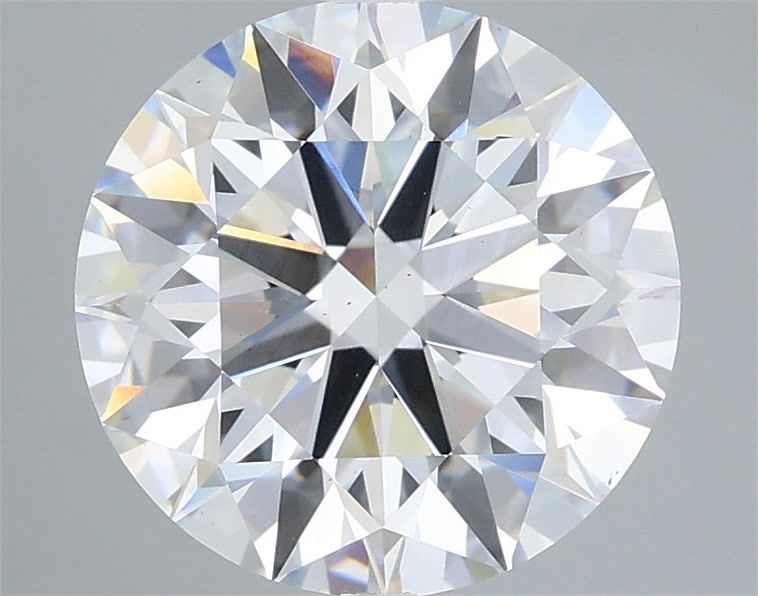 3.08 Carat Round Shaped, Ideal Cut, E Color, VS2 Clarity, IGI Certified Lab Grown Diamond