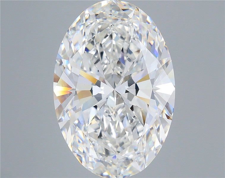 9.44 Carat Oval Shaped, Ideal Cut, F Color, VS1 Clarity, IGI Certified Lab Grown Diamond