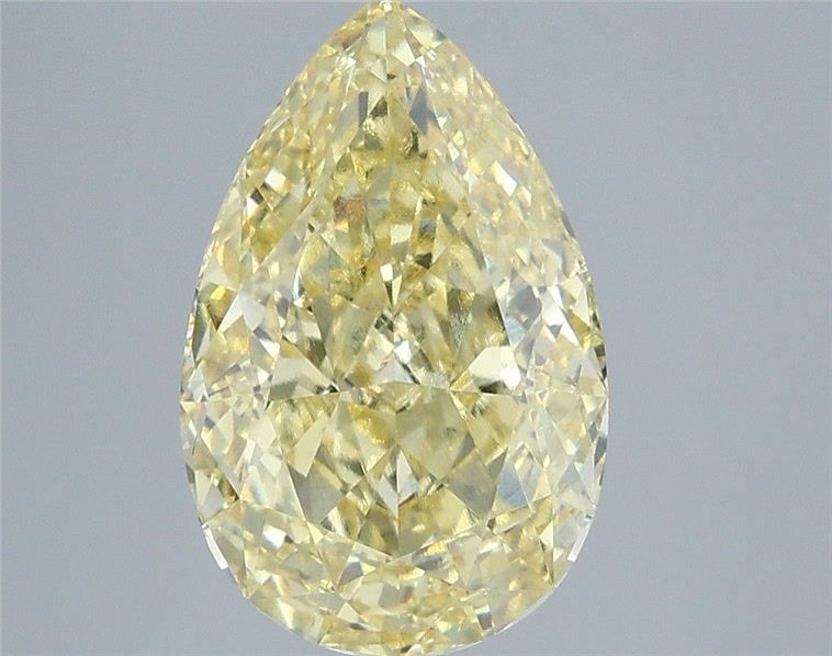 5.10 Carat Pear Shaped, Ideal Cut, VVS2 Clarity, IGI Certified Lab Grown Diamond