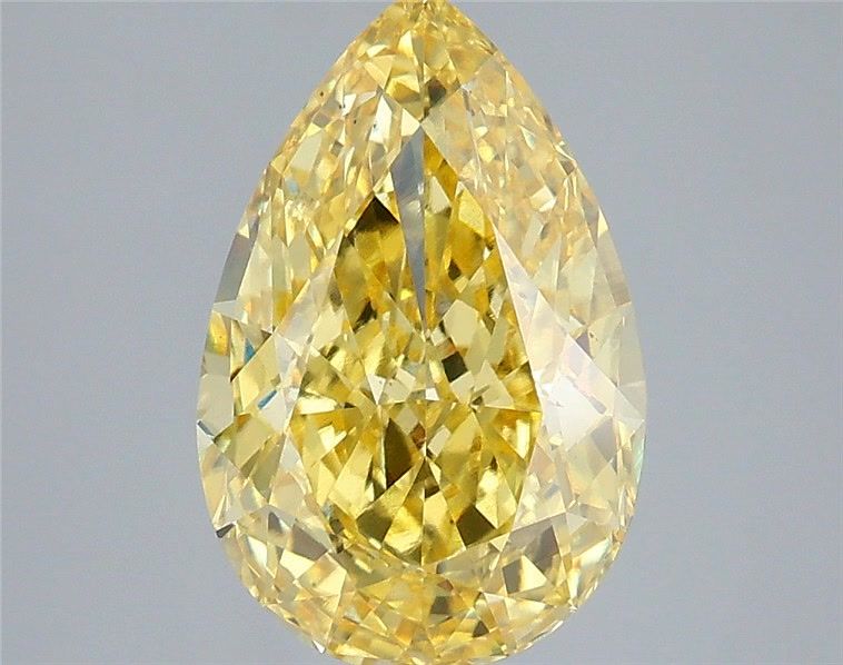 3.05 Carat Pear Shaped, Excellent Cut, VS1 Clarity, IGI Certified Lab Grown Diamond