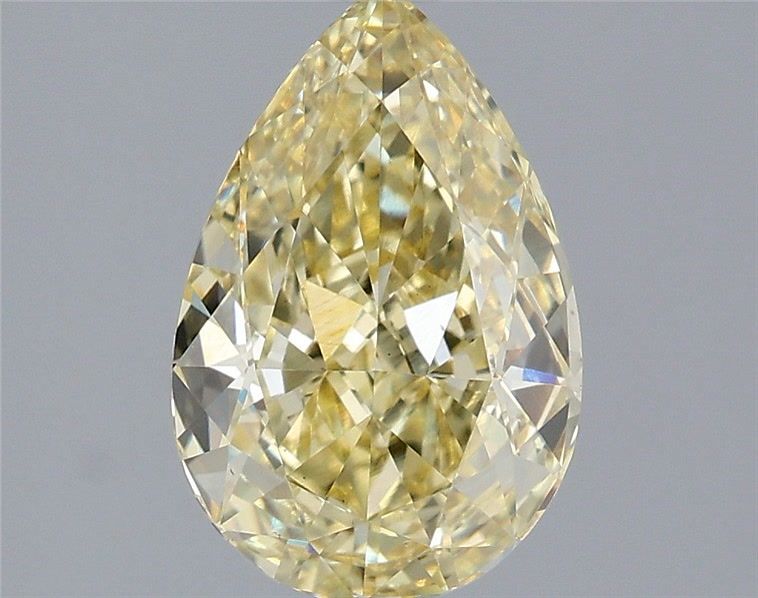 2.01 Carat Pear Shaped, Excellent Cut, VS1 Clarity, IGI Certified Lab Grown Diamond