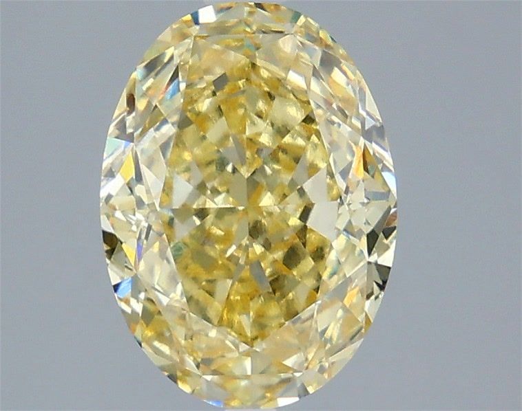 3.58 Carat Oval Shaped, Excellent Cut, VVS2 Clarity, IGI Certified Lab Grown Diamond