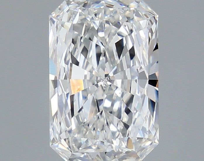 1.51 Carat Radiant Shaped, Excellent Cut, E Color, VVS2 Clarity, IGI Certified Lab Grown Diamond