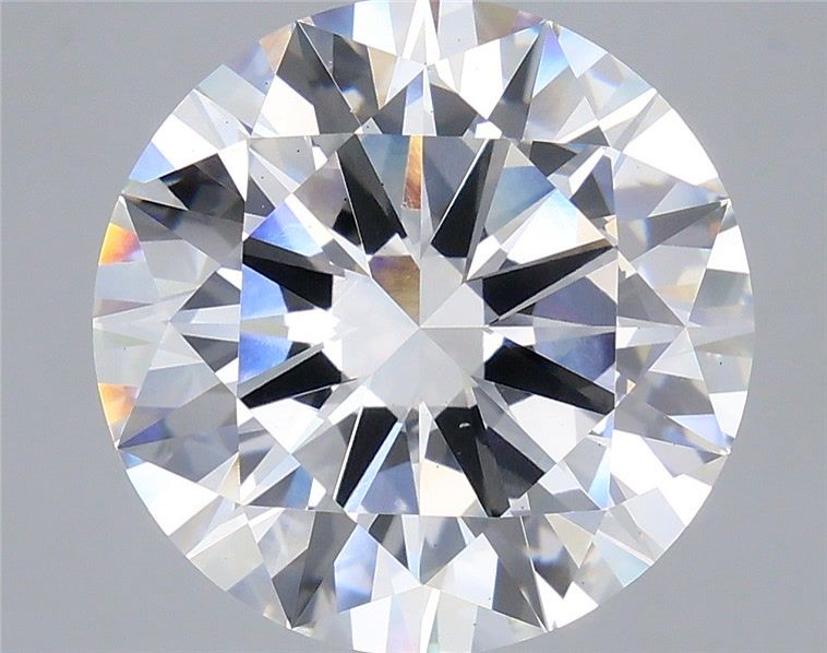 9.01 Carat Round Shaped, Excellent Cut, E Color, VS2 Clarity, IGI Certified Lab Grown Diamond