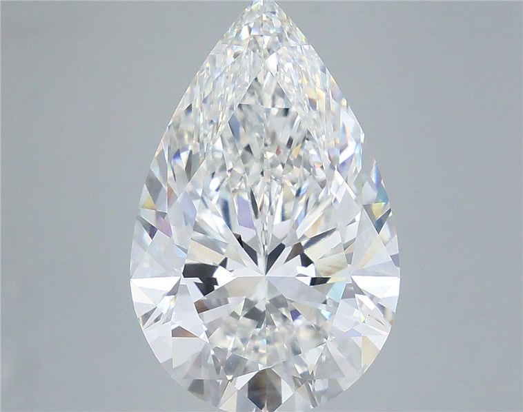 9.08 Carat Pear Shaped, Ideal Cut, E Color, VS1 Clarity, IGI Certified Lab Grown Diamond