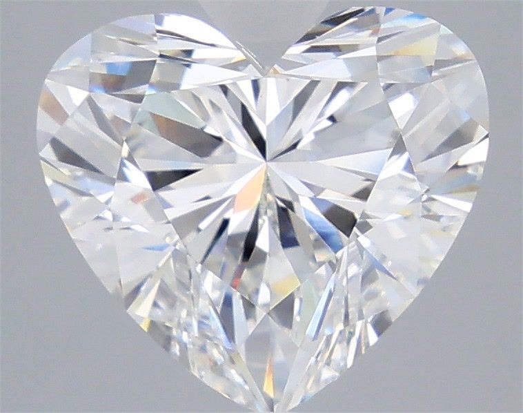 4.58 Carat Heart Shaped, Ideal Cut, F Color, VS1 Clarity, IGI Certified Lab Grown Diamond