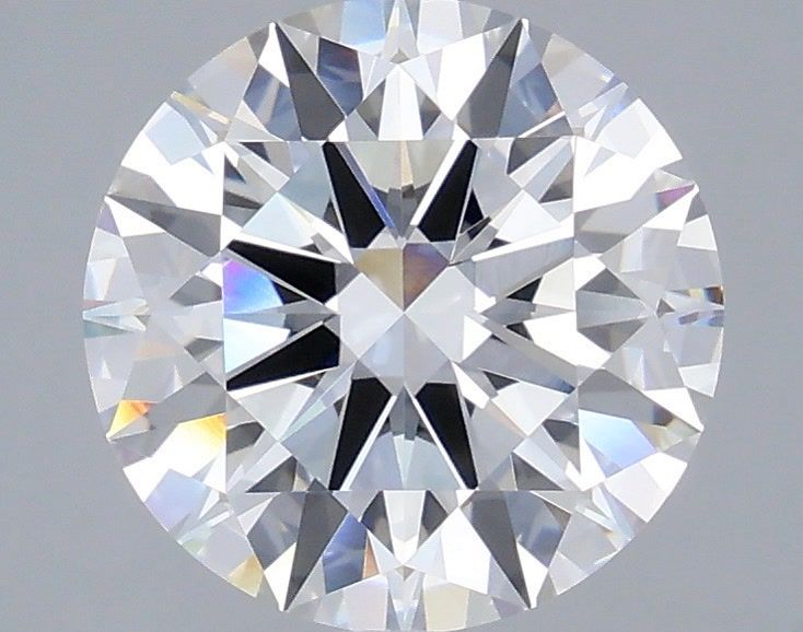 4.08 Carat Round Shaped, Ideal Cut, F Color, VVS2 Clarity, IGI Certified Lab Grown Diamond